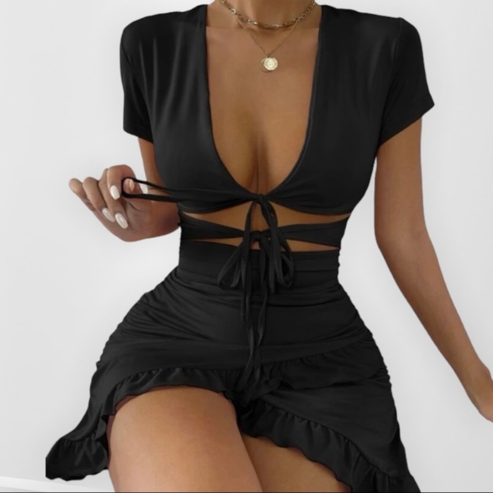 NWOT Shein wrap dress
